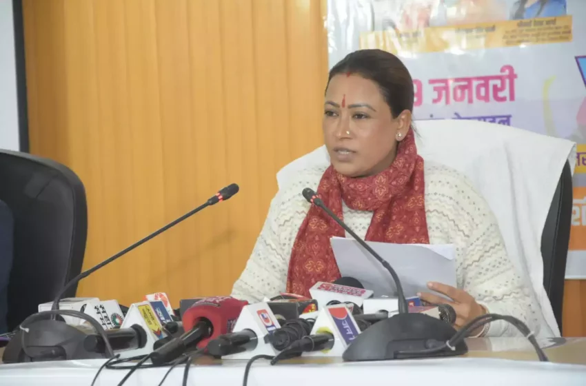  5 से 9 जनवरी तक परेड ग्राउंड में आयोजित होगा युवा महोत्सव : रेखा आर्य