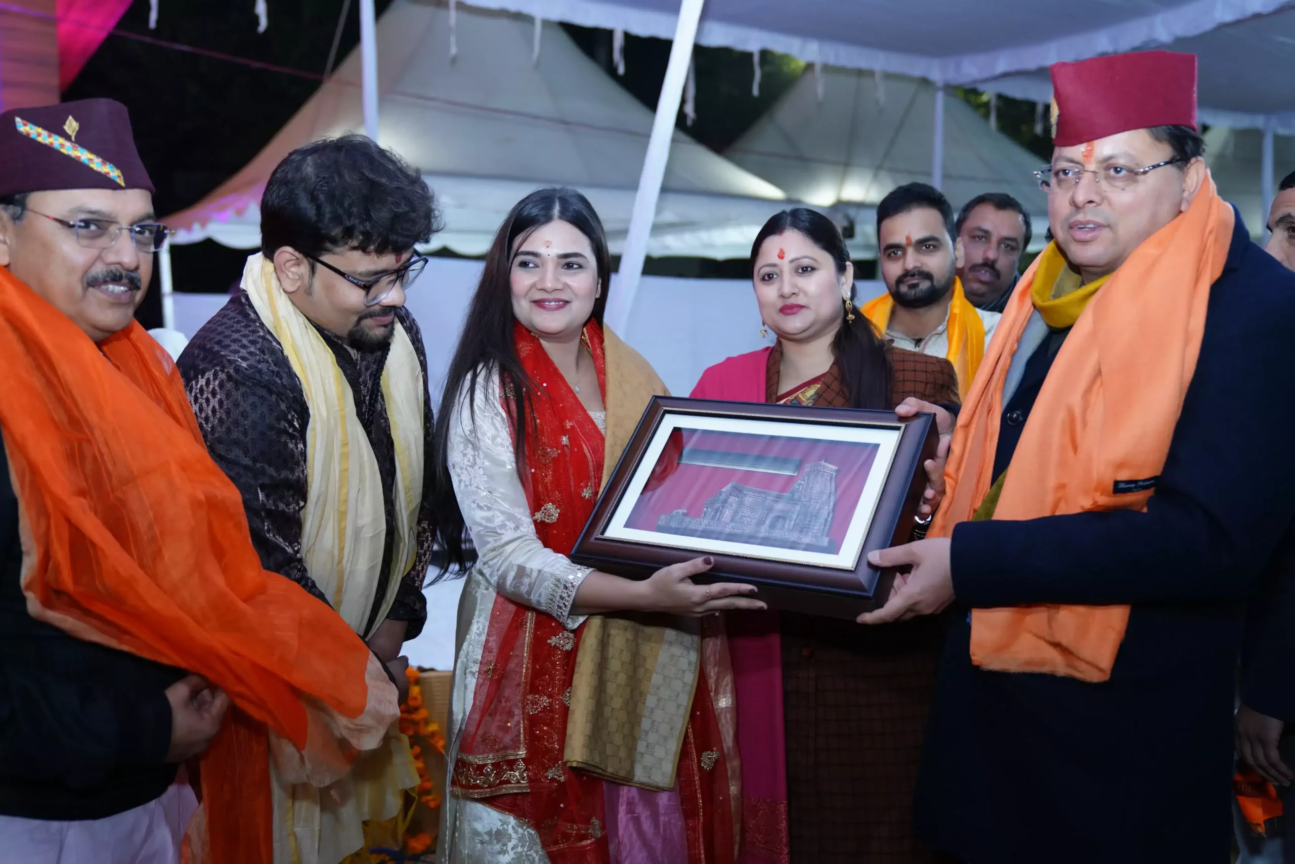  सुन्दरकांड के पाठ और भजन संध्या से राममय हुआ मुख्यमंत्री आवास