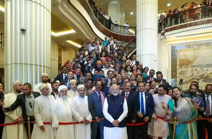  प्रधानमंत्री मोदी आज संयुक्त अरब अमीरात में पहला हिन्दू मंदिर विश्व को समर्पित करेंगे