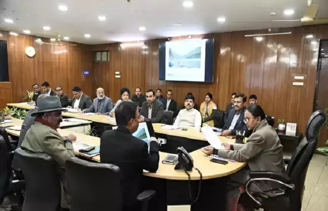  मुख्य सचिव ने सौंग बांध परियोजना क्लियरेन्स में देरी पर जताई नाराजगी