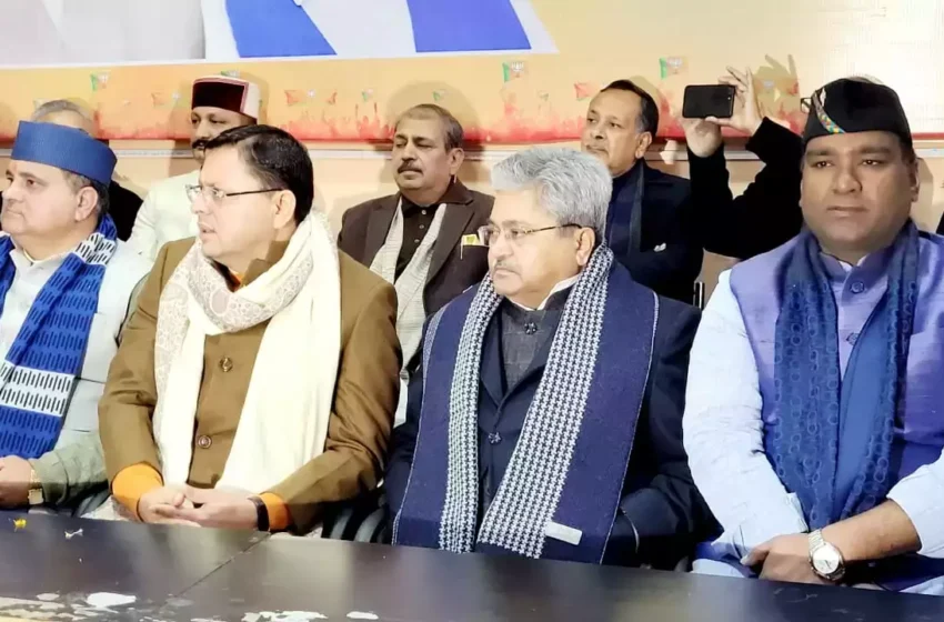  मोदी के मार्गदर्शन में मुख्यमंत्री धामी ने स्थापित किये विकास के अनुकरणीय आयाम : दुष्यंत गौतम