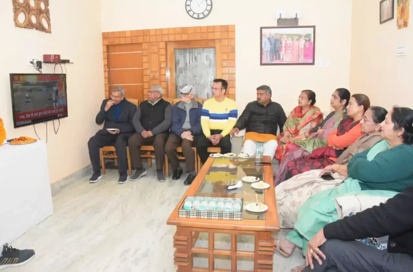  राष्ट्र निर्माण में सकारात्मक सोच के लिए प्रधानमंत्री के ‘मन की बात’ प्रेरित करती है : मंत्री रेखा आर्या