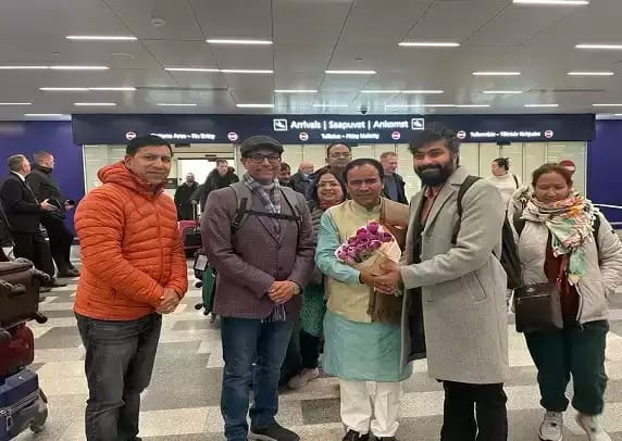  मंत्री धनसिंह रावत चार दिवसीय विदेश दौरे पर रवाना