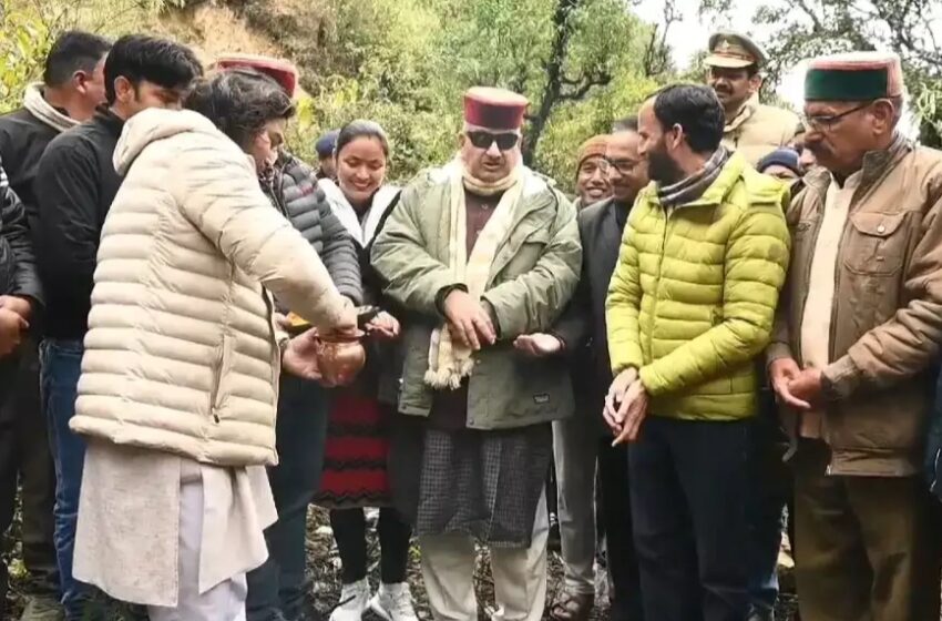  97.30 लाख की लागत से बनेगा मोटर मार्ग, मंत्री जोशी ने 06 माह में कार्य पूरा करने के दिये निर्देश