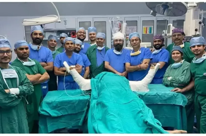  सर गंगा राम अस्पताल में दिल्ली का पहला सफल हैंड ट्रांसप्लांट