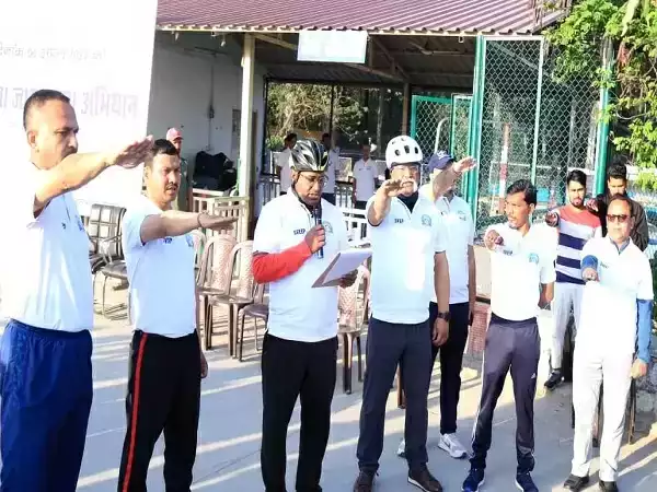  खेल-खेल में बताया मतदान का महत्व, सीईओ ने दिलाई शपथ