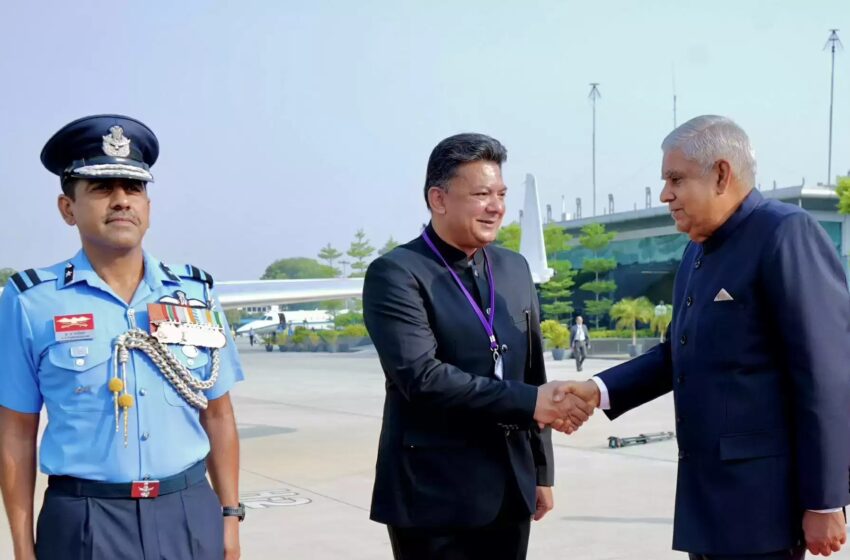  उपराष्ट्रपति जगदीप धनखड़ इस्लामिक गणराज्य ईरान रवाना