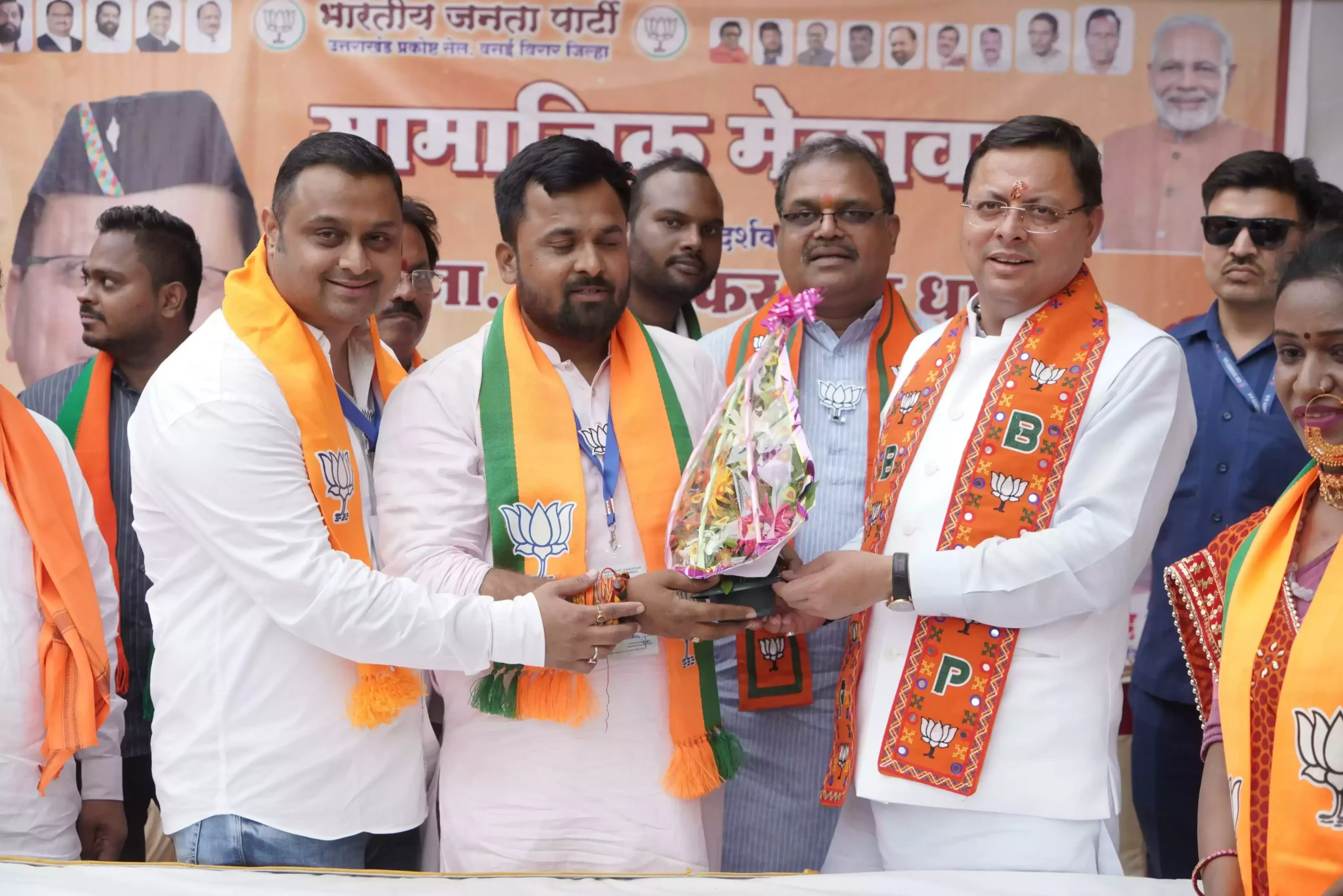  इस बार का लोकसभा चुनाव तुष्टिकरण बनाम संतुष्टिकरण के बीच : पुष्कर सिंह धामी