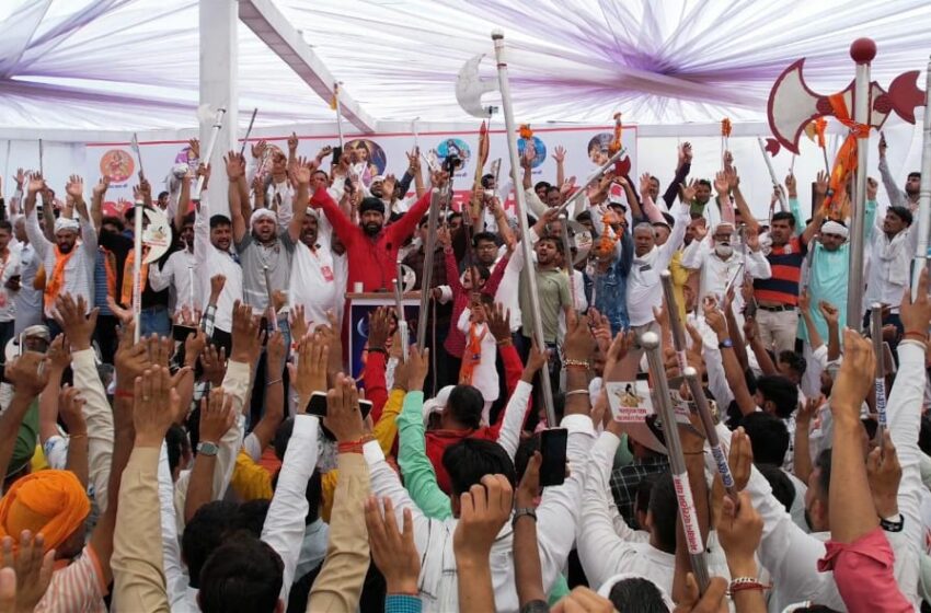  रोहतक के गांव पहरावर में रविवार को भगवान परशुराम जन्मोत्सव मनाया गया