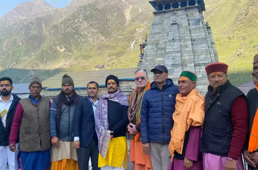  केदारनाथ-बदरीनाथ दर्शन को पहुंचे ओडिशा के राज्यपाल रघुबर दास