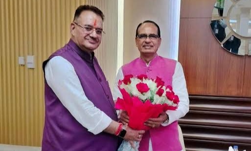  नई दिल्ली में केंद्रीय मंत्री शिवराज चौहान से मिले उत्तराखंड के कृषि मंत्री गणेश जोशी