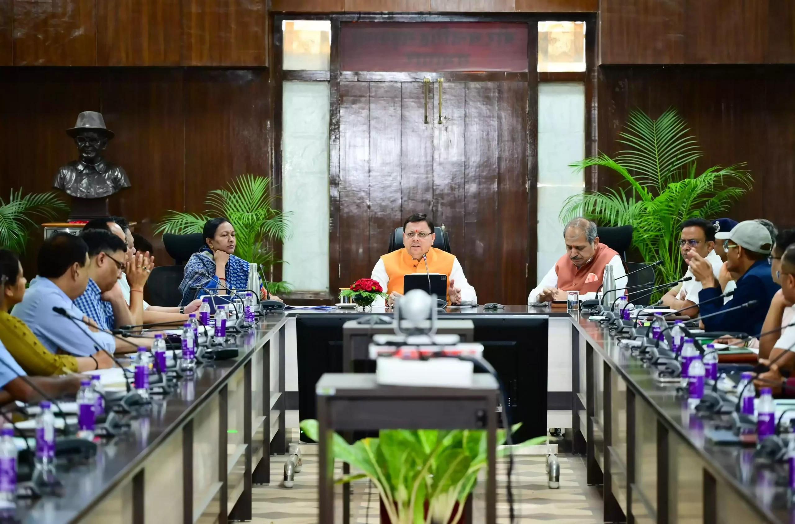  15 जून से पहले मानसून की तैयारी पूरी कर ली जाए : धामी