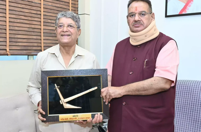  कृषि मंत्री से अयोध्या के विधायक ने की भेंट