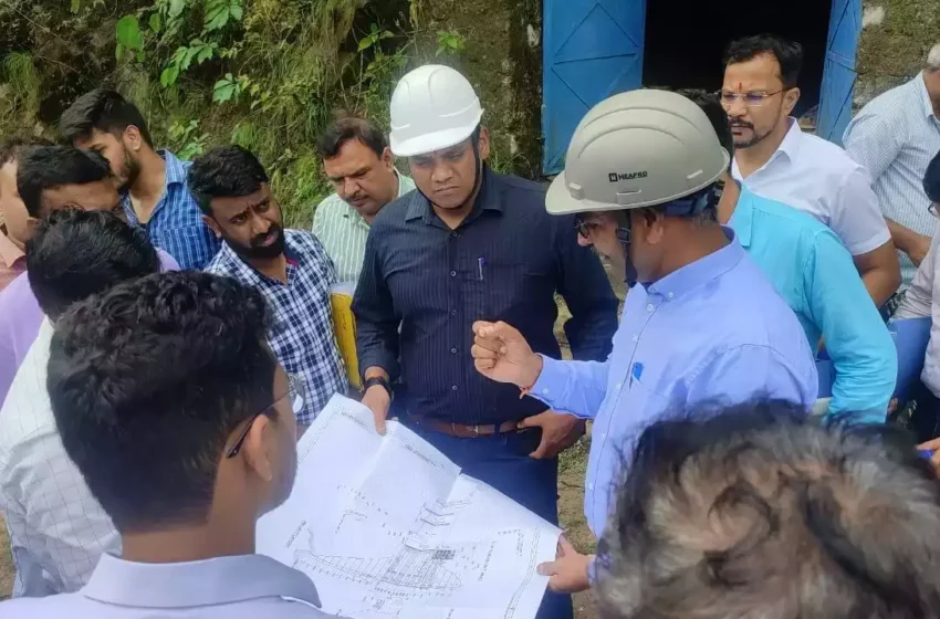  सिंचाई सचिव ने हल्द्वानी में जमरानी बांध परियोजना का किया निरीक्षण