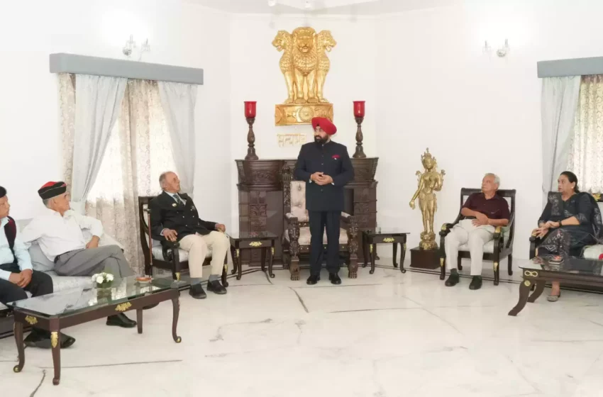  असम रेजीमेंट के पूर्व सैनिकों ने राज्यपाल से की मुलाकात, अग्निपथ योजना पर की चर्चा