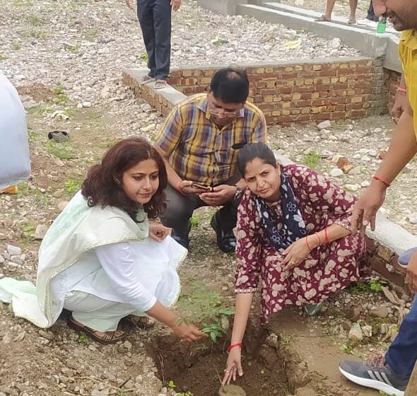  ‘हरेला’के अवसर पर आज जनपद में वृहद्ध वृक्षारोपण कार्यक्रम आयोजित किया