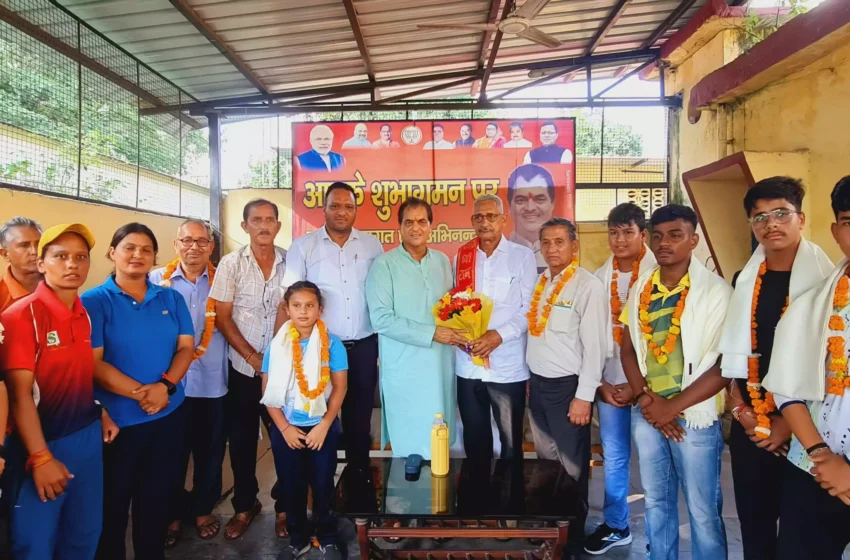  राष्ट्रीय खेल दिवस पर मंत्री प्रेमचंद ने तीर्थनगरी के राष्ट्रीय खेल प्रतिभाओं को किया सम्मानित