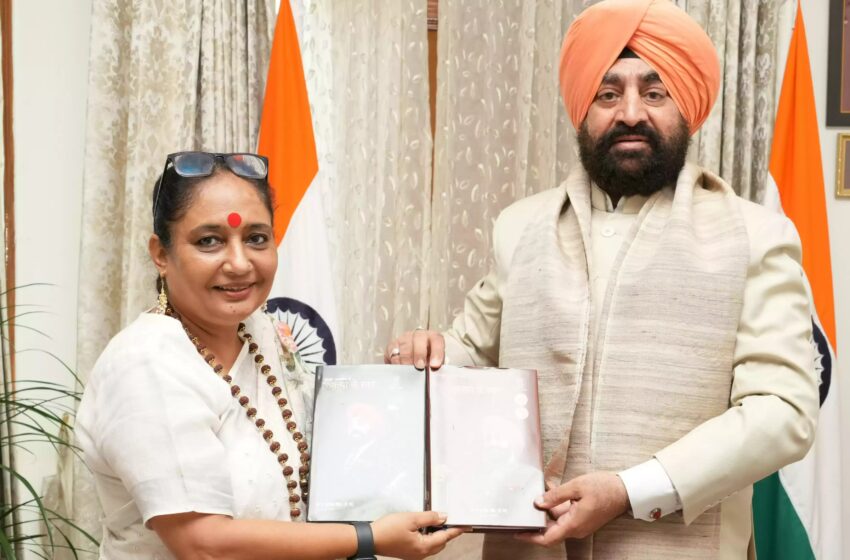  विधानसभा अध्यक्ष ने राज्यपाल से भेंट कर सत्र और सम-सामायिक विषयों पर की चर्चा