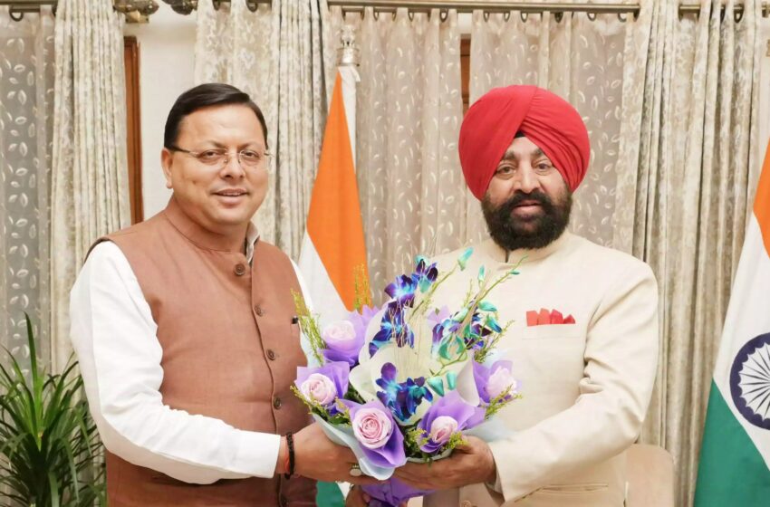  मुख्यमंत्री ने राज्यपाल से की भेंट