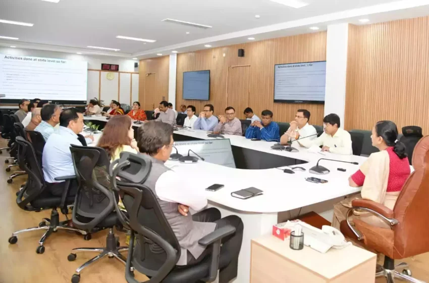  मुख्य सचिव ने 20 सितंबर तक नियोजन विभाग को फीडबैक नोट्स प्रेषित करने की दी डेडलाइन
