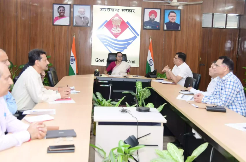  प्रधानमंत्री आवास योजना (शहरी) के पात्रों के चयन के लिए डिमांड सर्वे जल्द पूरा करें : मुख्य सचिव