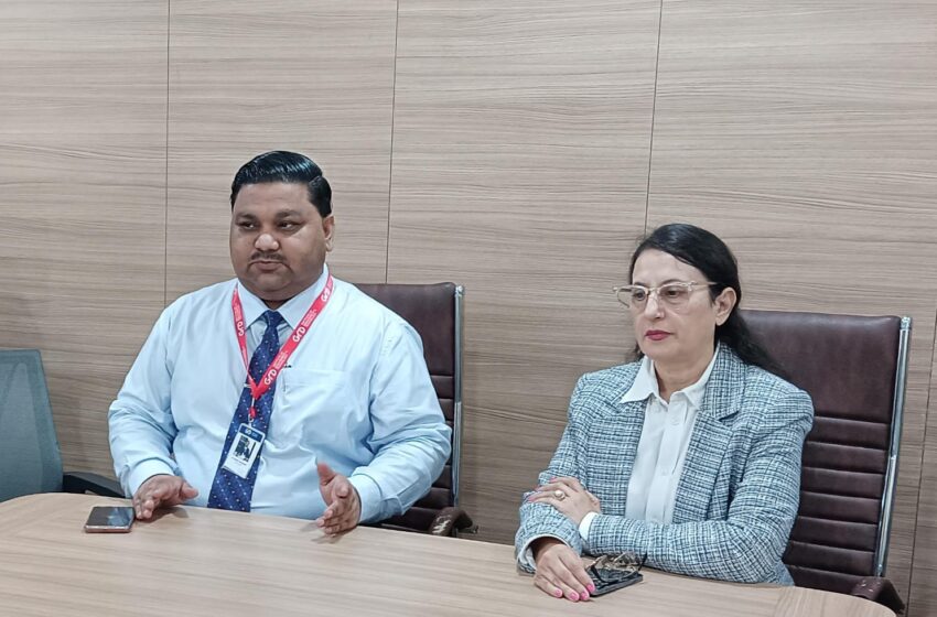  जी.आर.डी. में धुम धाम से फ्रेशर पार्टी का आयोजन 