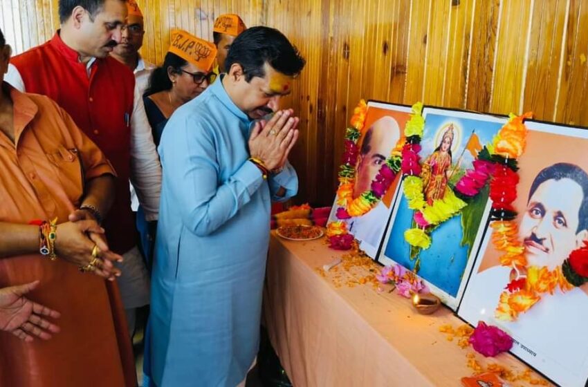  मेरा बूथ सबसे मजबूत परिकल्पना के साथ कार्य करें कार्यकर्ता – अजेय कुमार