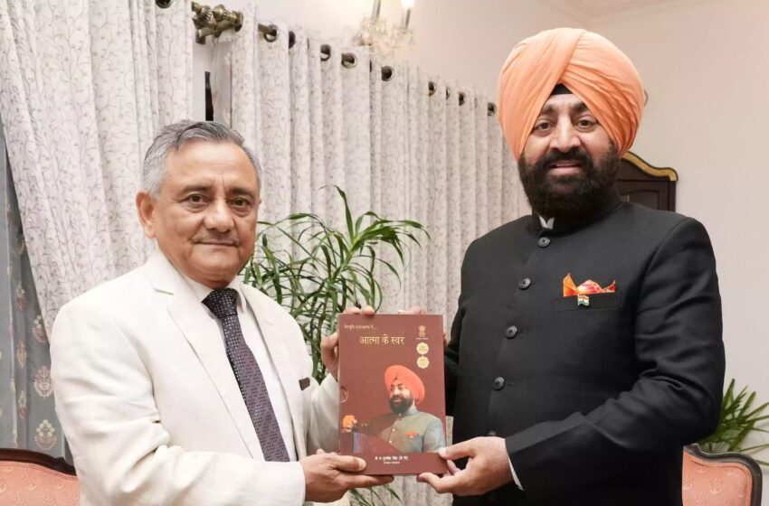  सीडीएस जनरल अनिल चौहान ने राज्यपाल से की भेंट