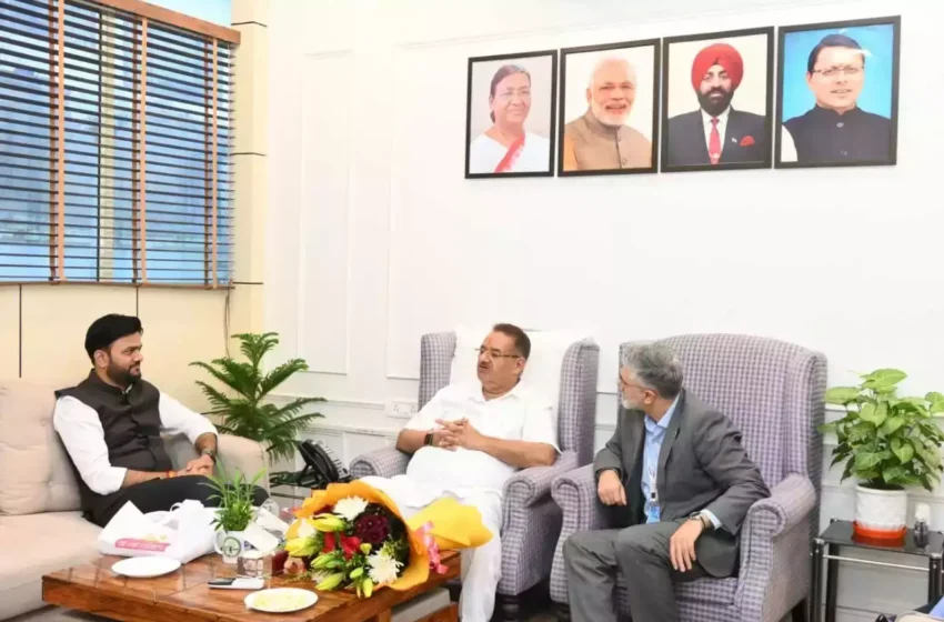  कृषि मंत्री गणेश जोशी ने केंद्रीय कृषि मंत्री शिवराज सिंह चौहान का जताया आभार