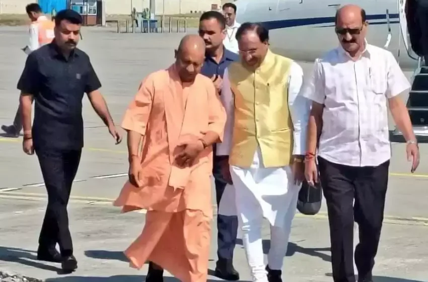 उत्तर प्रदेश के मुख्यमंत्री योगी आदित्यनाथ पहुंचे जौलीग्रांट