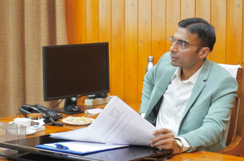  जनमानस को समस्या नही, सुरक्षा देना है अभिप्राय : डीएम