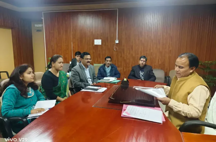  शिक्षकों एवं शिक्षणेत्तर कार्मिकों के रिकाॅर्ड के लिए बनेगा ‘मानव सम्पदा’ पोर्टल : मंत्री धन सिंह रावत