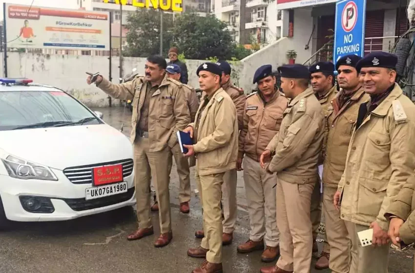  पर्यटकों के लिए खास इंतजाम, एसएसपी ने लिया यातायात व्यवस्था का जायजा