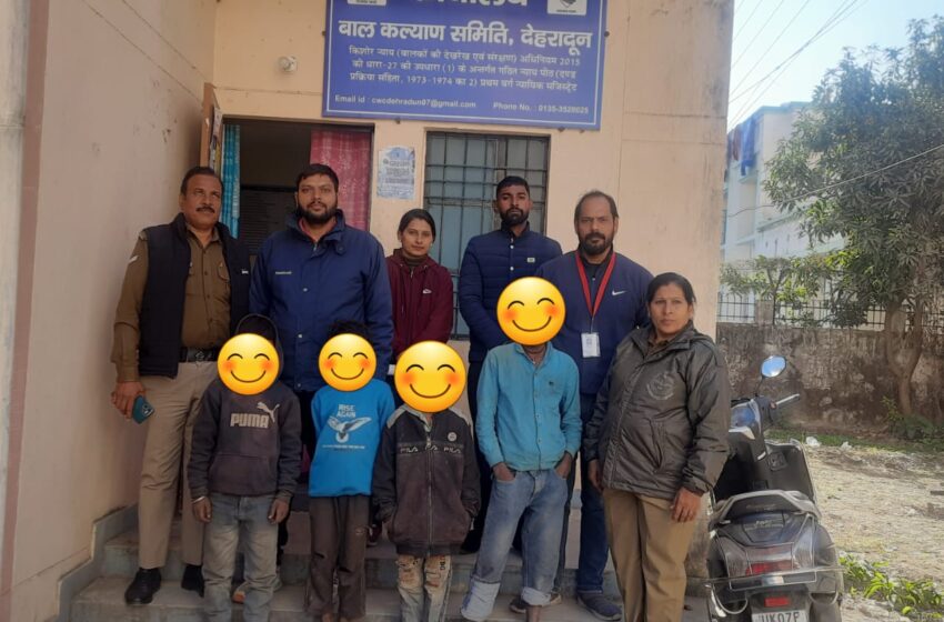  अब तक भिक्षावृत्ति करते हुए पाए जाने पर 93 बच्चों को कर गया है रेस्क्यू