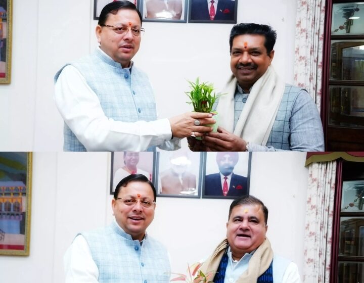  मुख्यमंत्री से मिले भाजपा प्रदेश अध्यक्ष और संगठन मंत्री