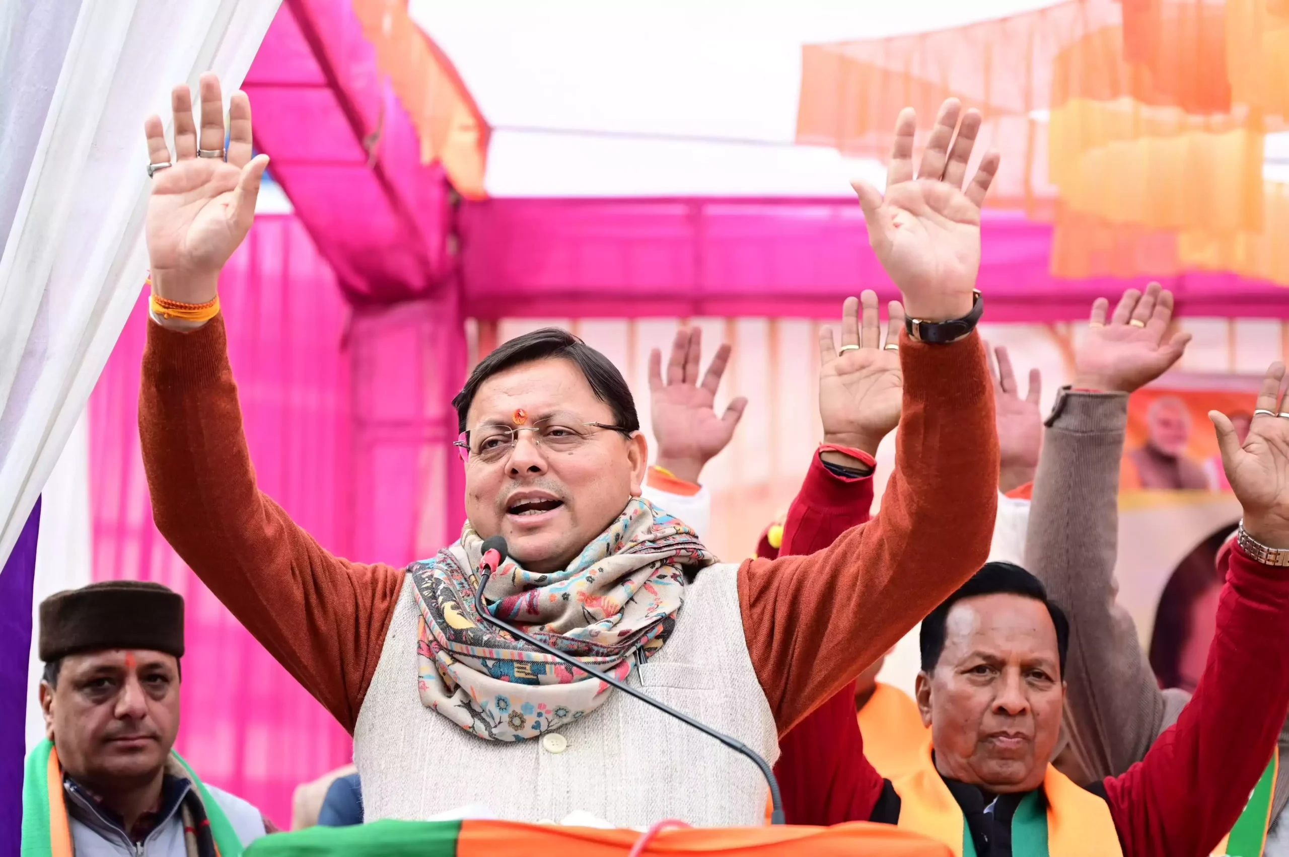  उत्तराखंड के समग्र विकास के लिए जरूरी है ट्रिपल इंजन सरकार : धामी