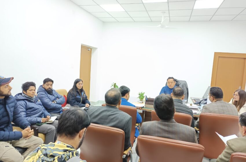  38वीं राष्ट्रीय खेल में प्रतिभाग करने वाले खिलाड़ियों के लिए सभी सुविधा उपलब्ध करना सुनिश्चित करेंगे : सचिव