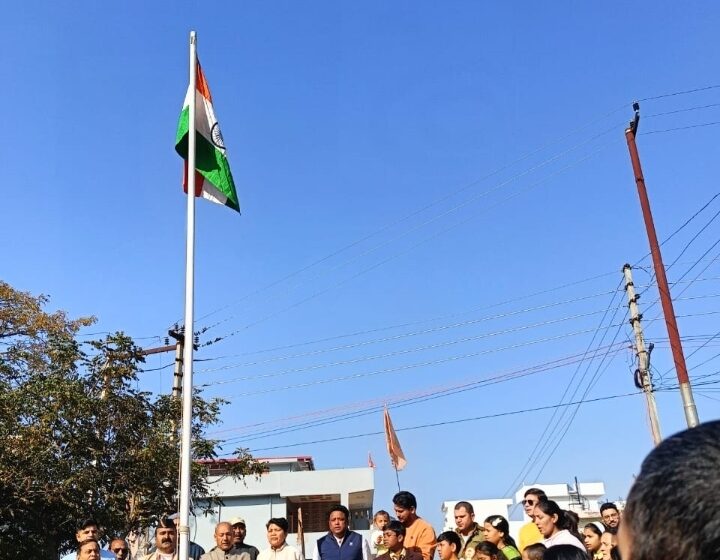  शिवगंगा एनक्लेव ने बड़े धूमधाम से मनाया 76वा गणतंत्र दिवस