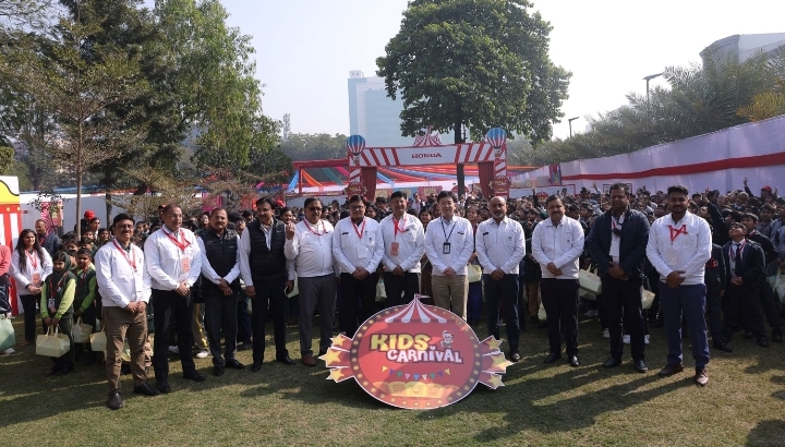  राष्‍ट्रीय सड़क सुरक्षा माह : होंडा मोटरसाइकल ने बच्‍चों को जागरूक करने के लिये सड़क सुरक्षा पर शिक्षा दी