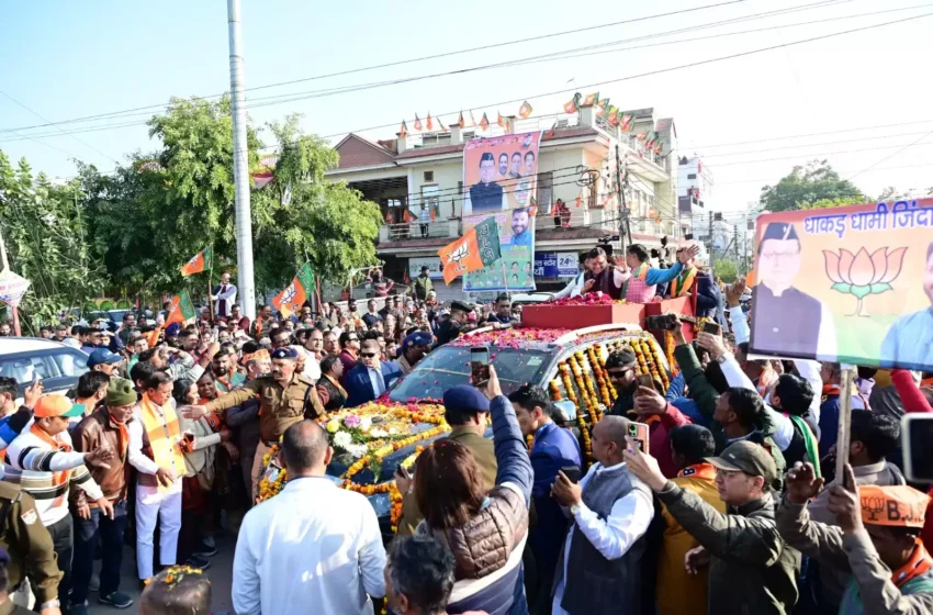  शिवालिक नगर में ट्रिपल इंजन की सरकार बनना तय : पुष्कर सिंह धामी