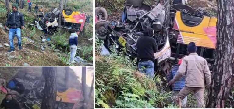  चीड़ के पेड़ों की वजह से बची कई जानें, नहीं तो भयावह हो सकता था पौड़ी बस हादसा