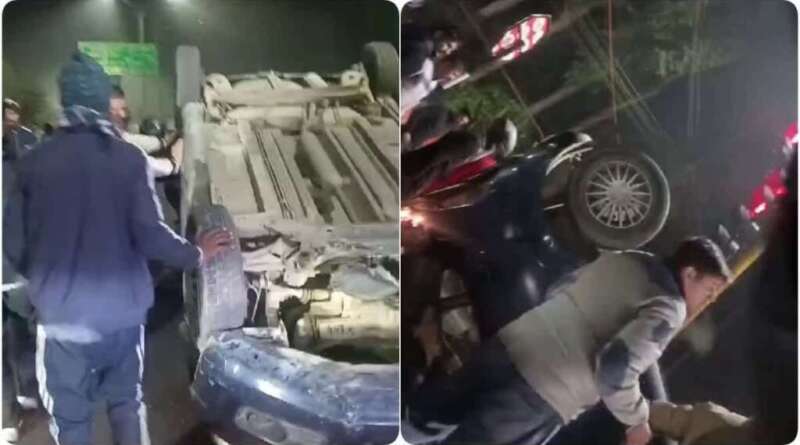  देहरादून ओएनजीसी चौक पर फिर हुआ सड़क हादसा