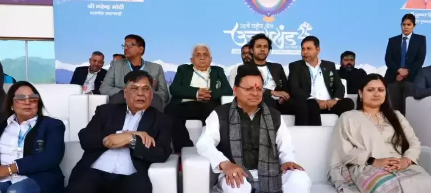  मुख्यमंत्री ने एथलेटिक्स खेलों का किया अवलोकन