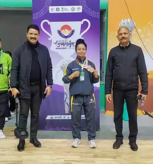  उत्तराखंड की बेटी ज्योति वर्मा ने राष्ट्रीय खेल में जीता पदक, राज्य में खुशी की लहर