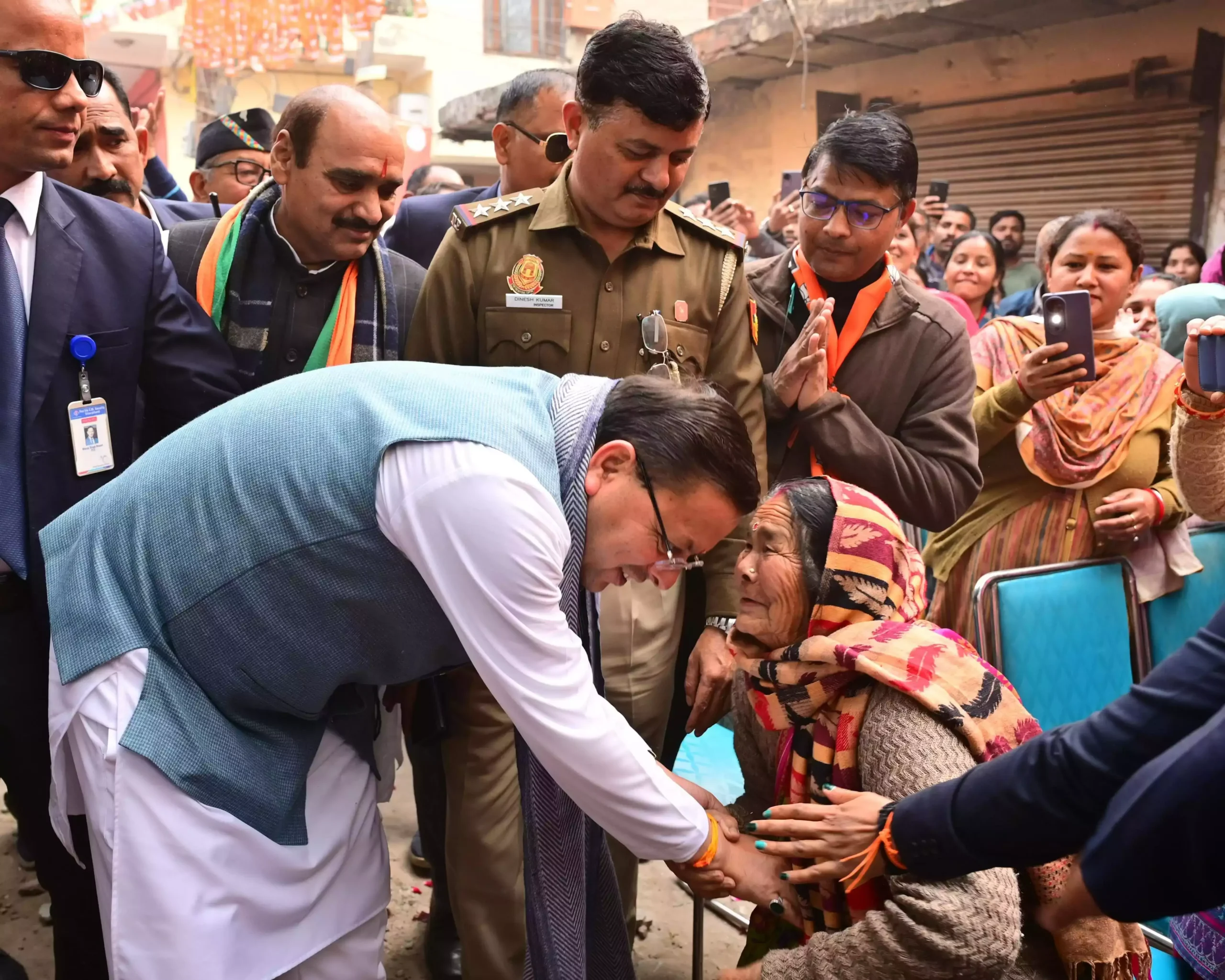  भाजपा की डबल इंजन सरकार बनाने को बेताब है दिल्ली की जनता : पुष्कर सिंह धामी