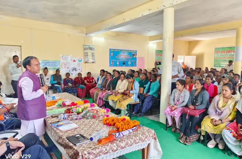  कैबिनेट मंत्री डा.धन सिंह ने थलीसैंण को दी कई सौगात
