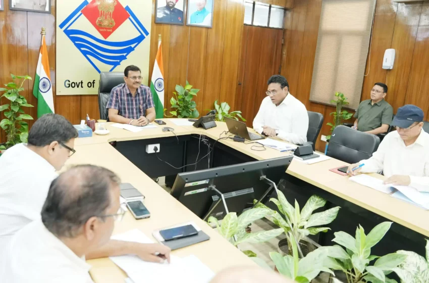  विभाग की बड़ी परियोजनाओं के कार्य निर्धारित तिथि के भीतर पूरा करें : मुख्य सचिव