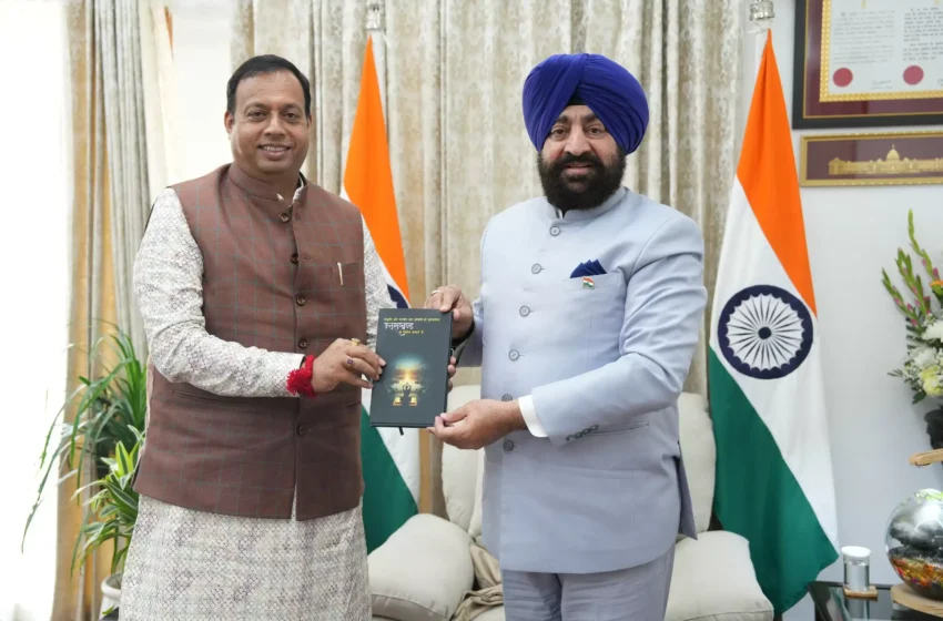  बीकेटीसी अध्यक्ष हेमंत द्विवेदी ने राज्यपाल से की भेंट