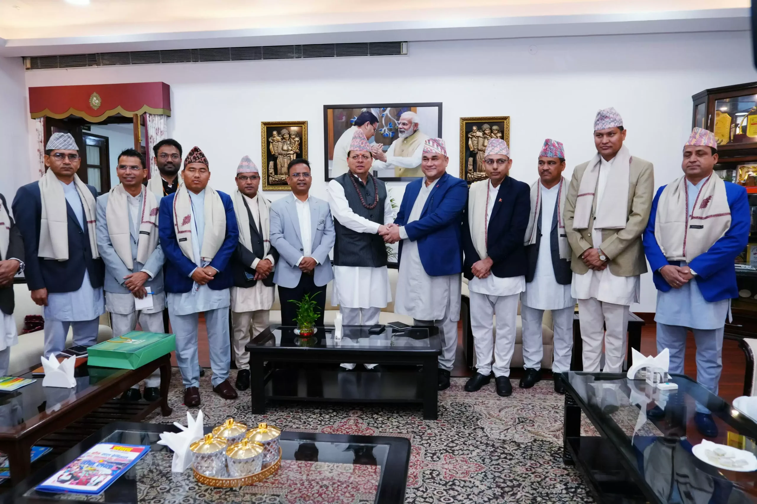  उत्तराखंड और नेपाल के बीच सदियों पुराने संबंध हैं : मुख्यमंत्री धामी