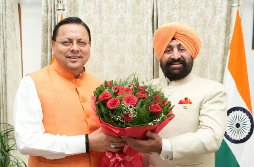  मुख्यमंत्री ने राज्यपाल से की भेंट